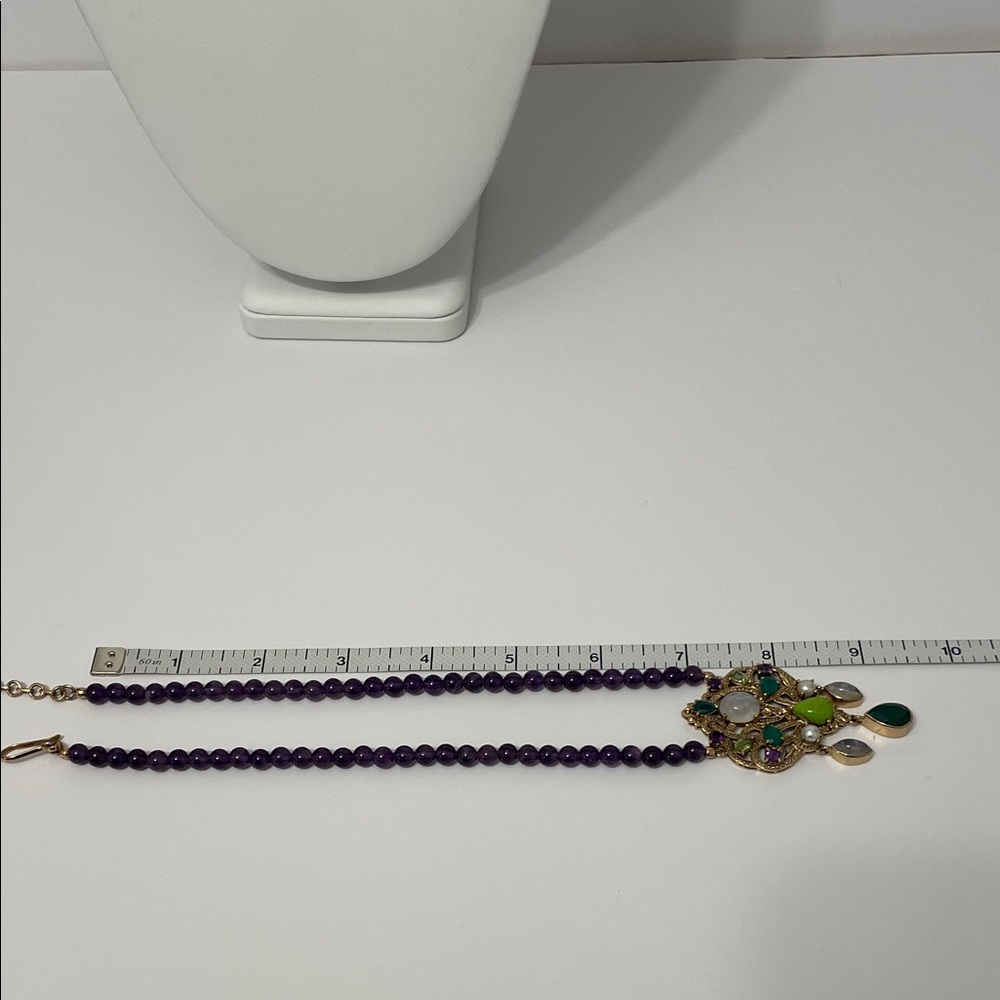 Nicky Butler “Raj Collection” Beaded Necklace - Picture 10 of 12